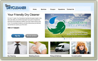 Dry Cleaning template design 4